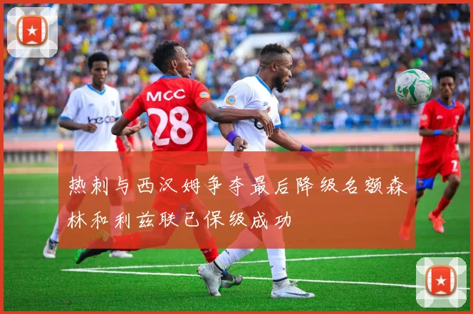 热刺与西汉姆争夺最后降级名额森林和利兹联已保级成功